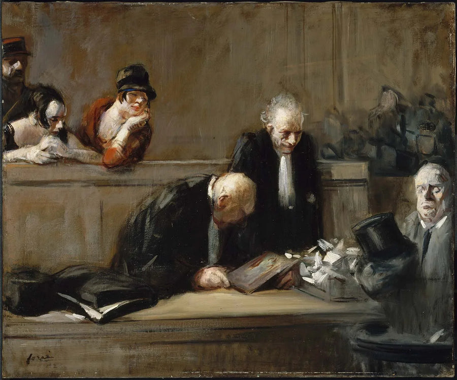 Verwarde getuige - Jean-Louis Forain