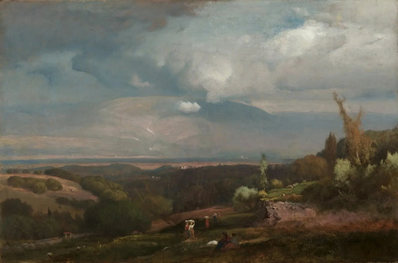Aanstormende storm boven de heuvels van Alban - George Inness

Source:
Tempête approchant des collines d'Alban - George Inness
