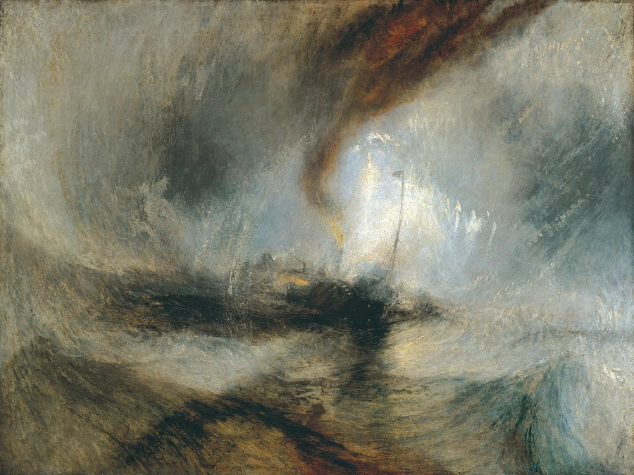 Sneeuwstorm op zee - J. M. W. Turner