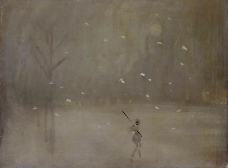 Sneeuwstorm: Nocturne - James Abbott McNeill Whistler