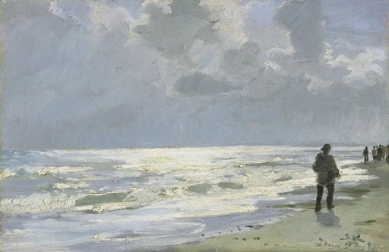 Storm op zee - Peder Severin Krøyer