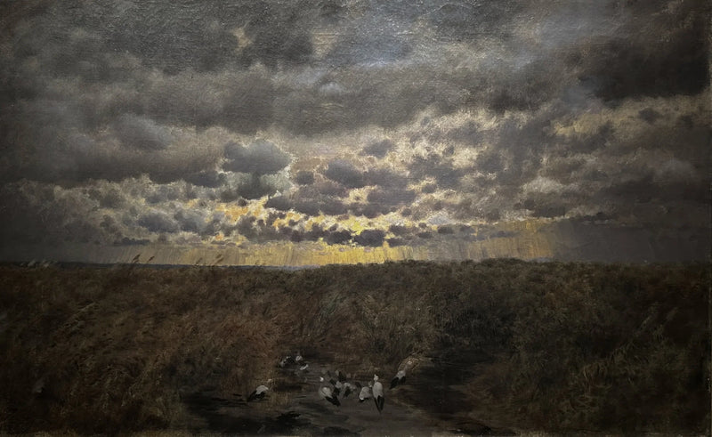 Opkomende storm - Giuseppe De Nittis