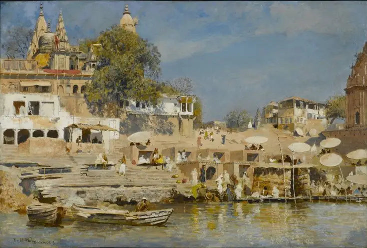 Tempels en badgaten in Benares - Edwin Lord Weeks

Source:
Temples et ghat de baignade à Bénarès - Edwin Lord Weeks