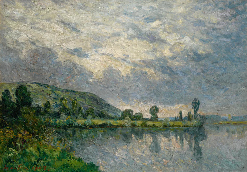 Stormtijd, Les Andelys, Eure - Maxime Maufra