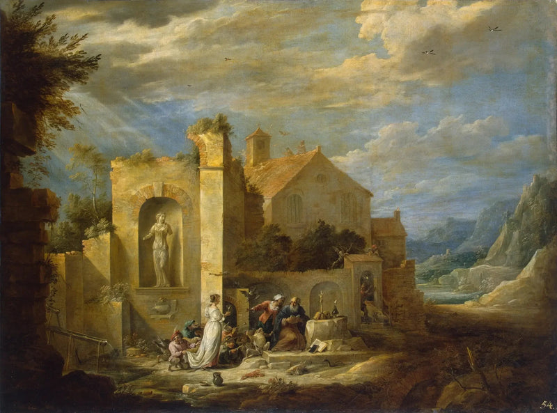 Verleiding van Sint-Antonius - David Teniers de Jonge

Source:
Tentation de saint Antoine - David Teniers le Jeune