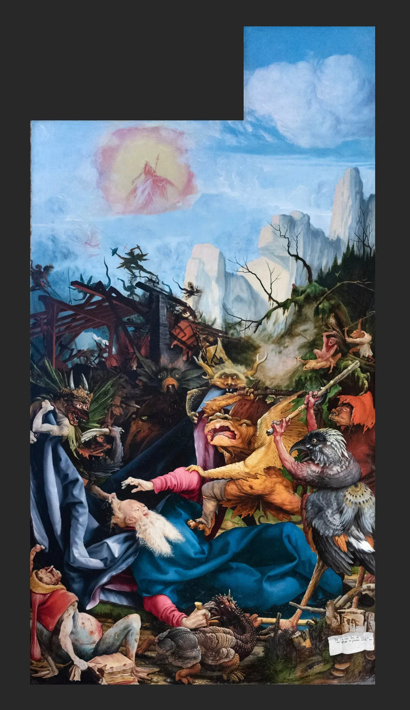 De verleiding van Sint-Antonius - Matthias Grünewald