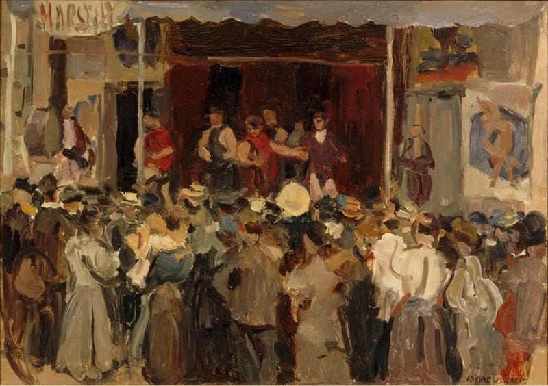 Worsteltent - Isaac Israëls