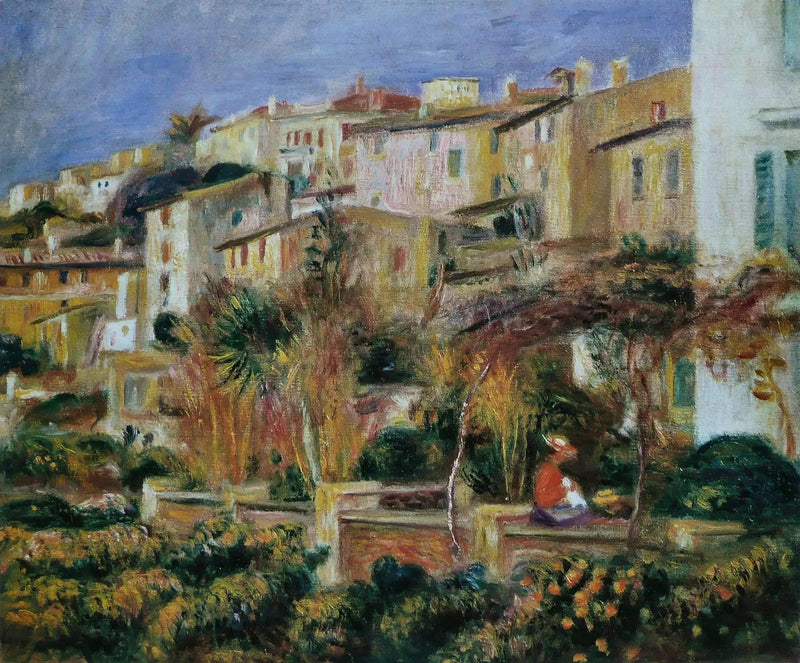 Terrassen in Cannes - Pierre-Auguste Renoir
