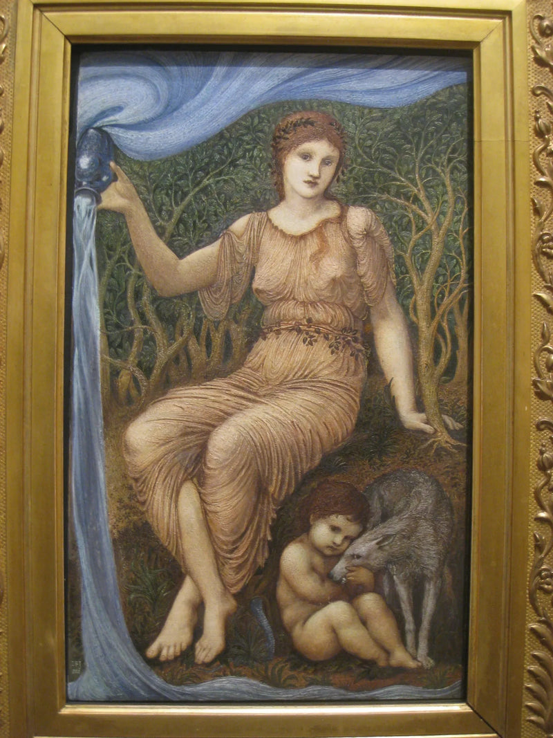 Moeder Aarde - Edward Burne-Jones
