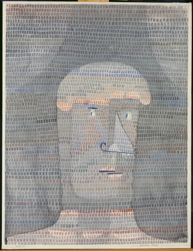 Atleetkop - Paul Klee