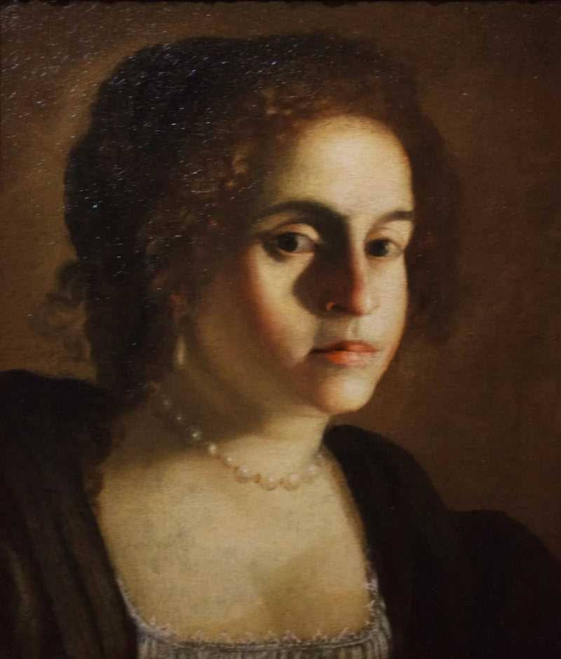 Hoofd van een heldin - Artemisia Gentileschi