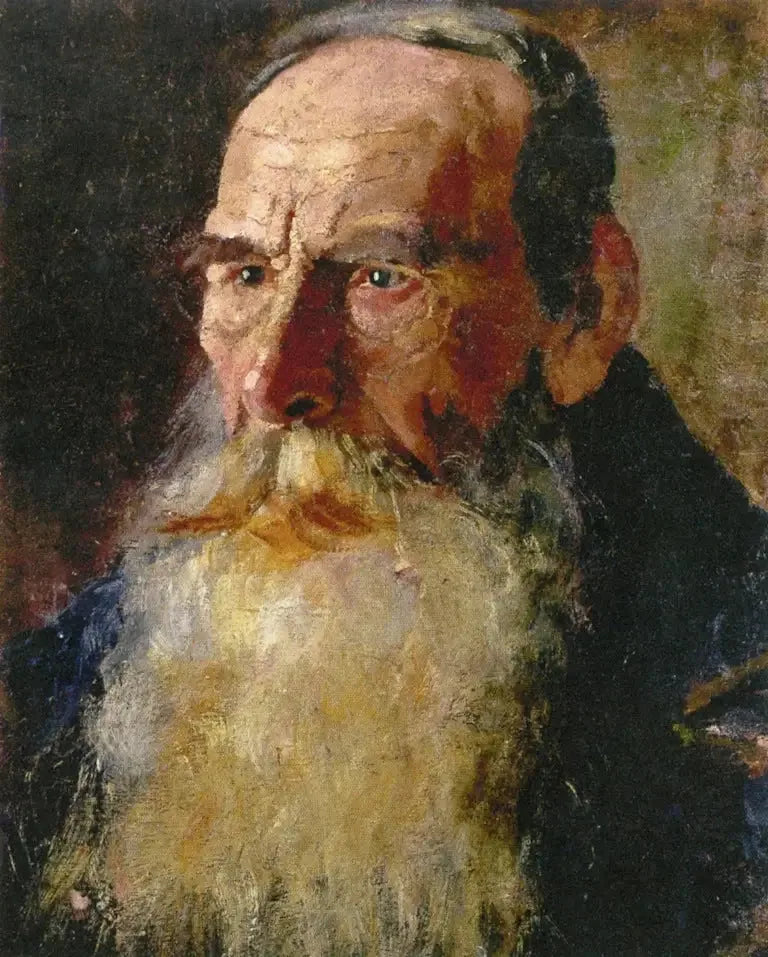 Baardige man - Edvard Munch