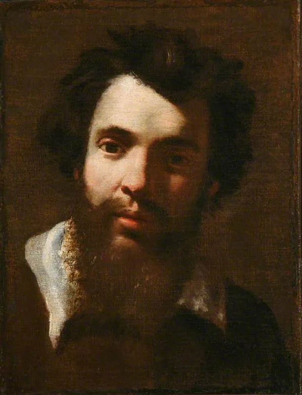 Beard man hoofd - Simon Vouet