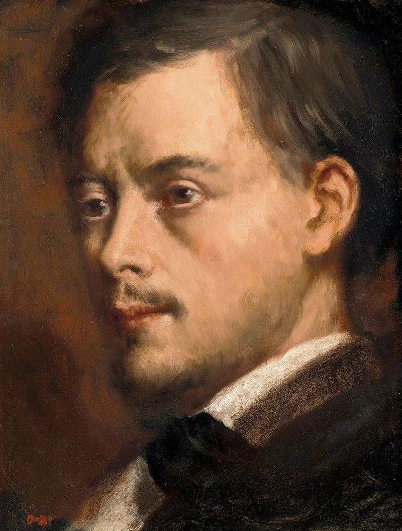 Hoofd van een man - Edgar Degas