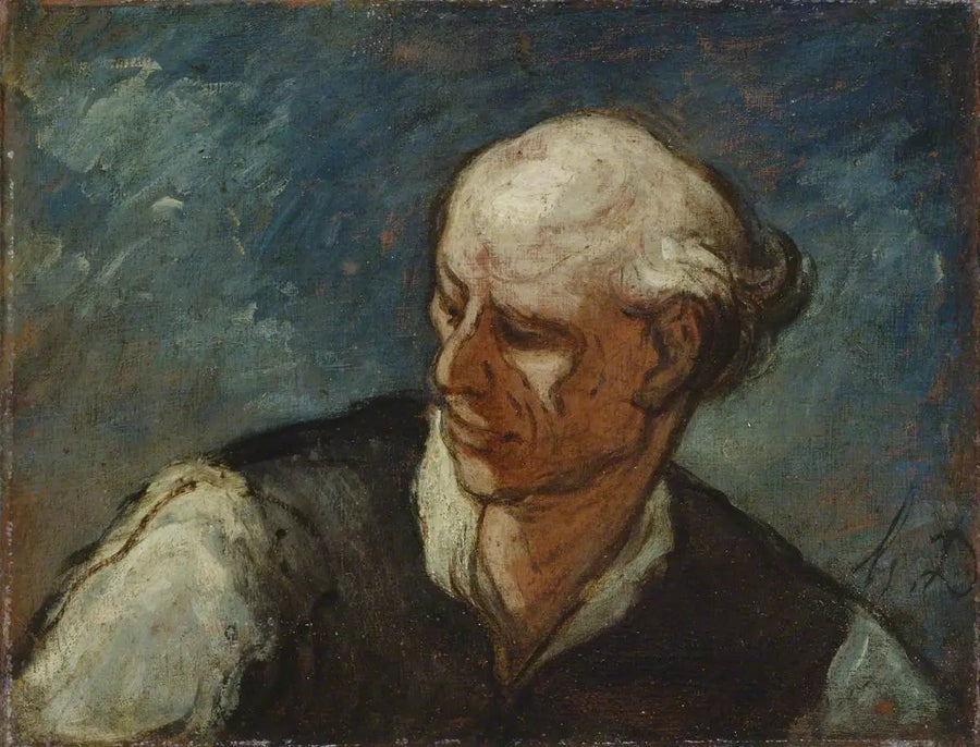Herenhoofd - Honoré Daumier