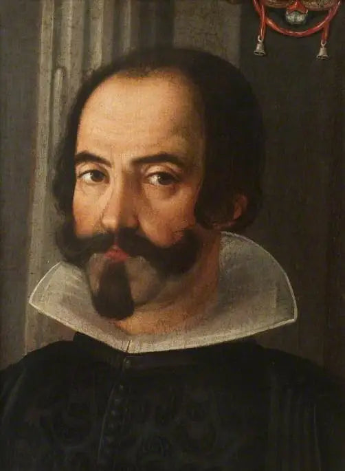 Hoof van een man: De graaf van Tilly, Johan 't Serclaes (1559–1632) - Diego Velázquez