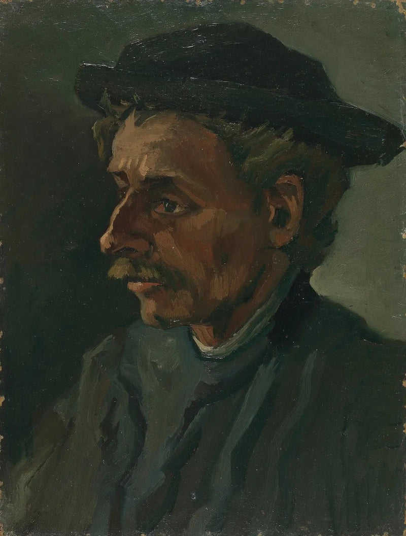 Hoofd van een man - Vincent van Gogh