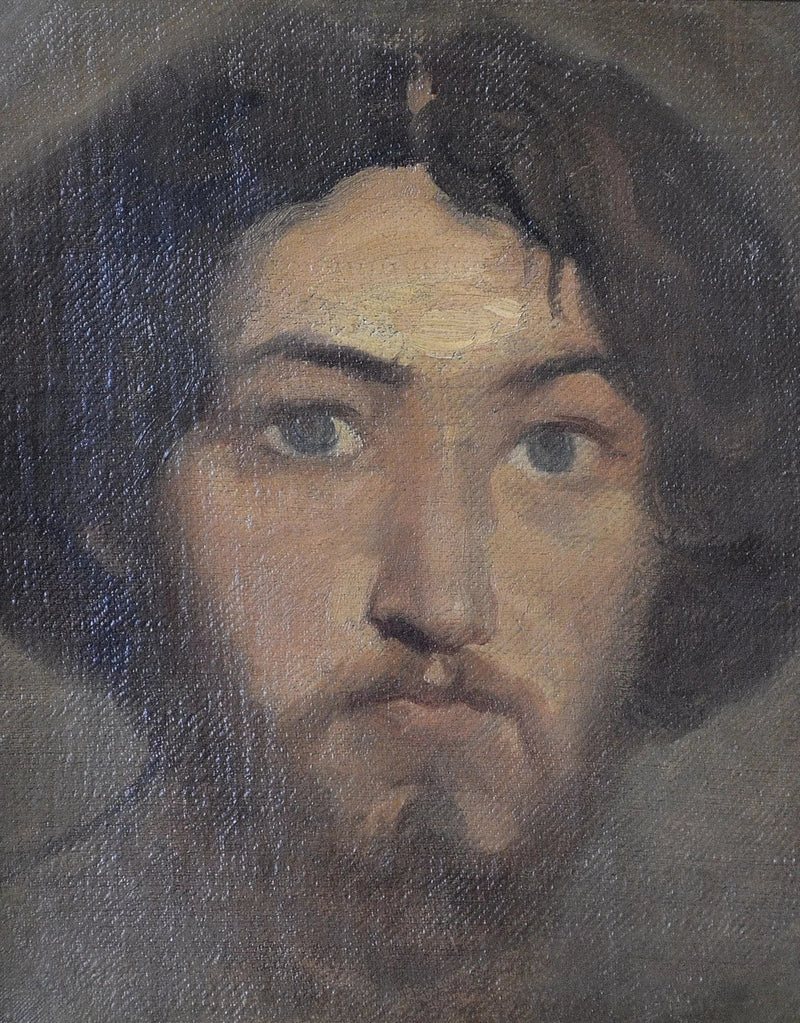 Hoofd van de Italiaan - Théodore Chassériau