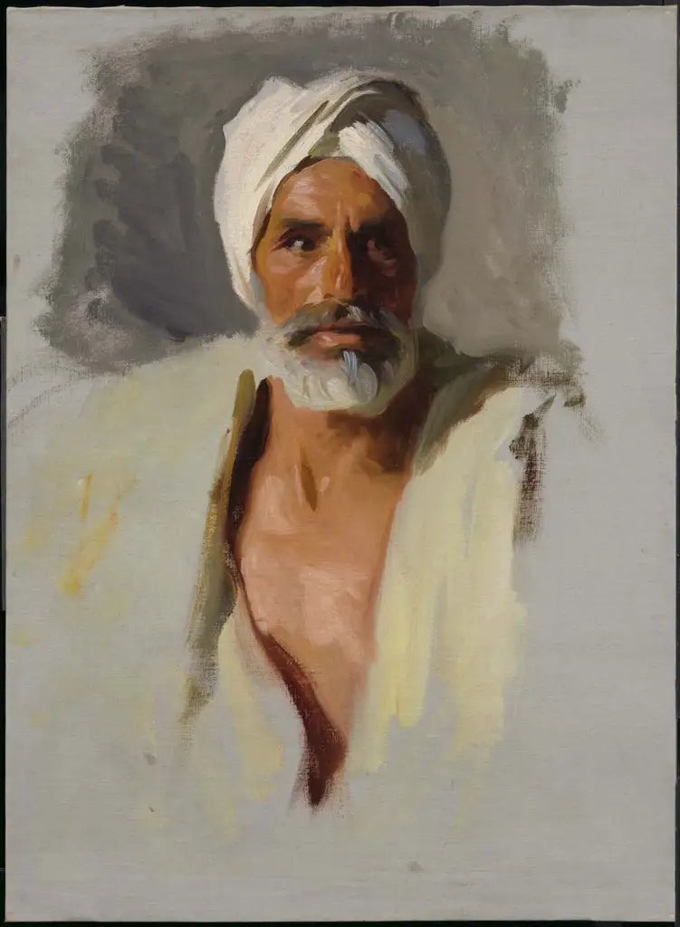 Hoofd van een Arabier - John Singer Sargent
