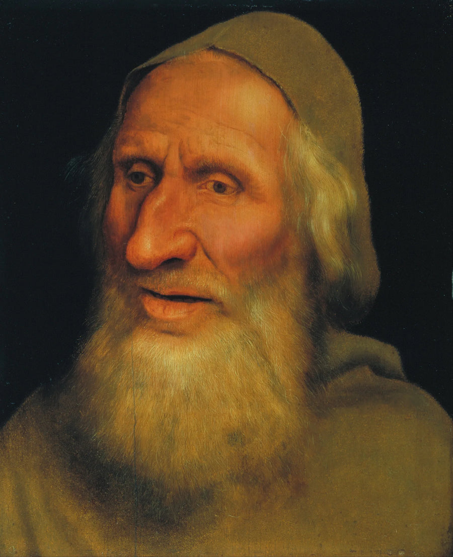 Hoofd van een oude man - Quentin Metsys