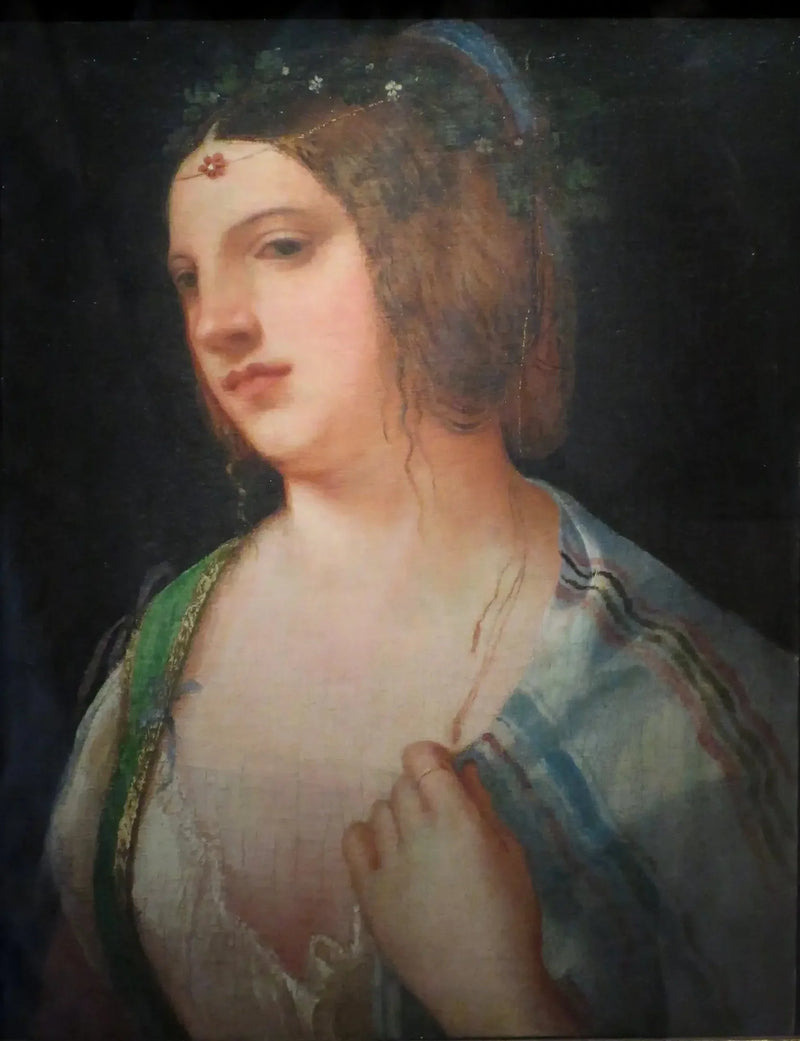 Hoofd van een jonge Venetiaanse meisje - Giorgione