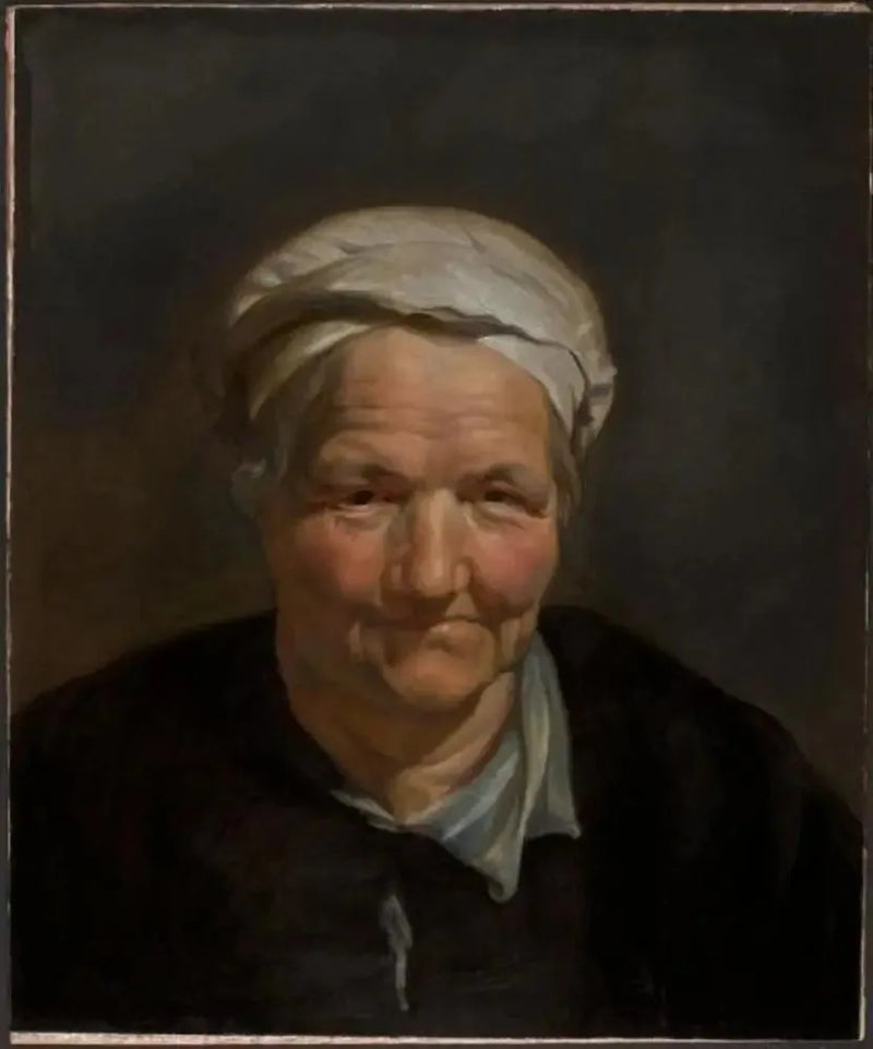 Hoofd van een oude vrouw - Peter Paul Rubens