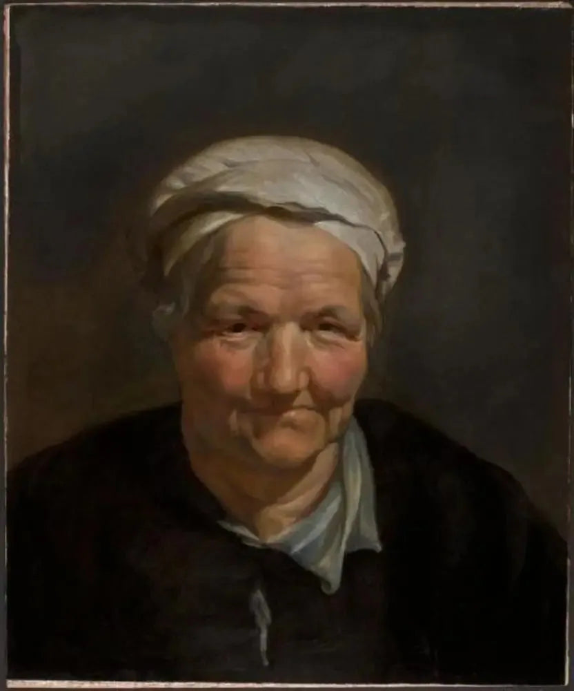 Hoofd van een oude vrouw - Peter Paul Rubens