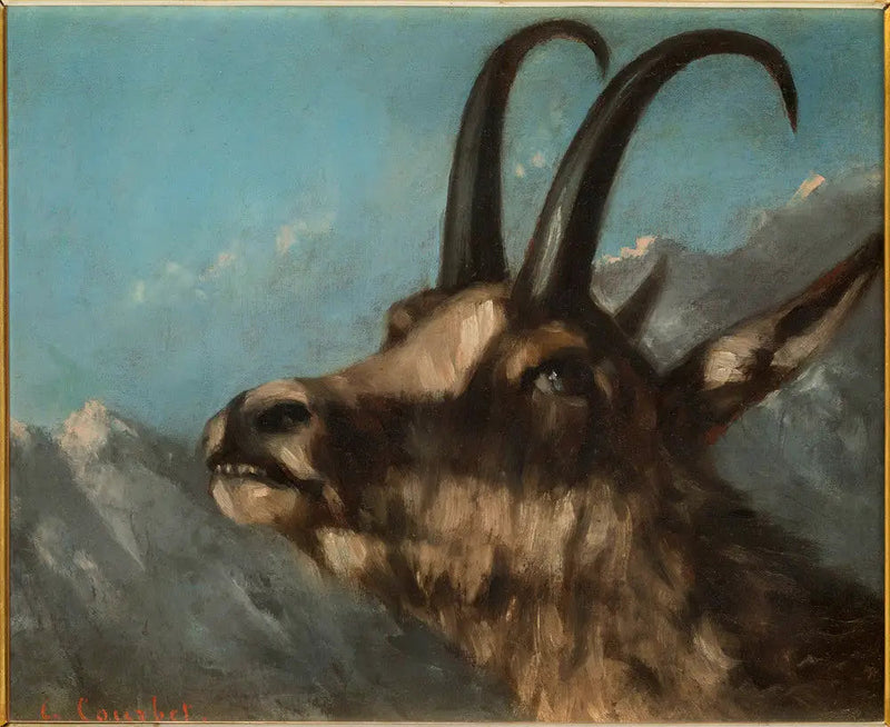 Geitshoofd - Gustave Courbet