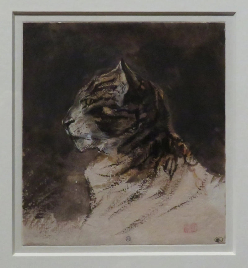 Kattenkop - Eugène Delacroix