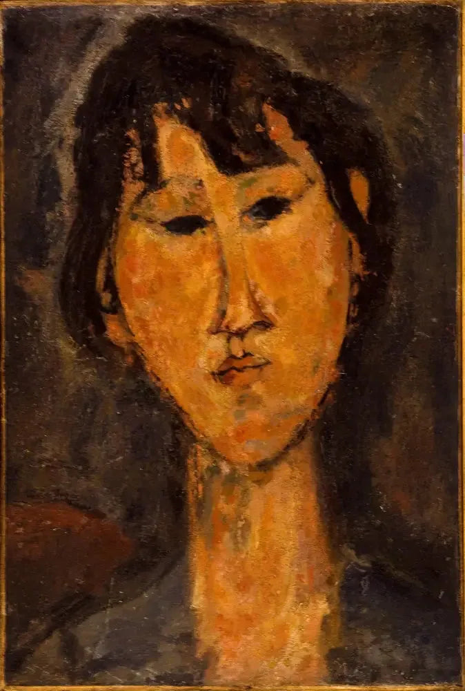 Vrouwelijk hoofd - Amedeo Modigliani