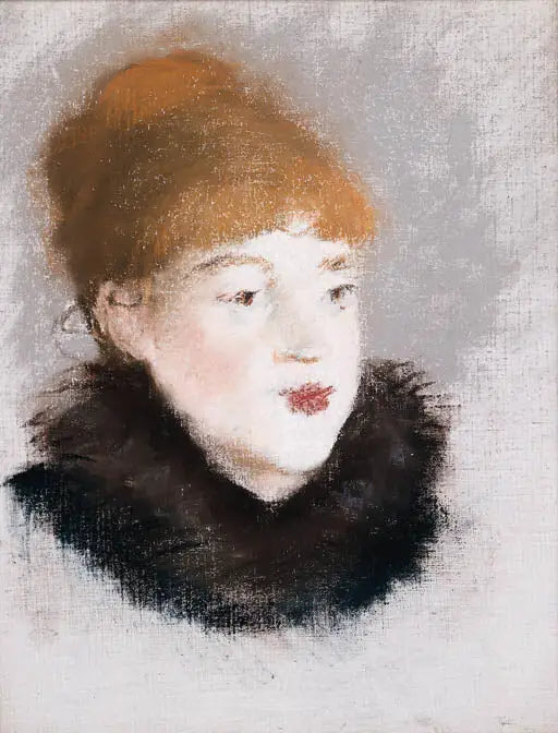 Vrouwelijk hoofd - Édouard Manet