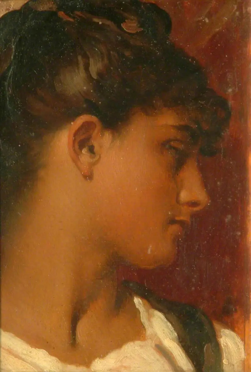 Vrouwelijke hoofd - Frederic Leighton

Source:
Tête de femme - Frederic Leighton