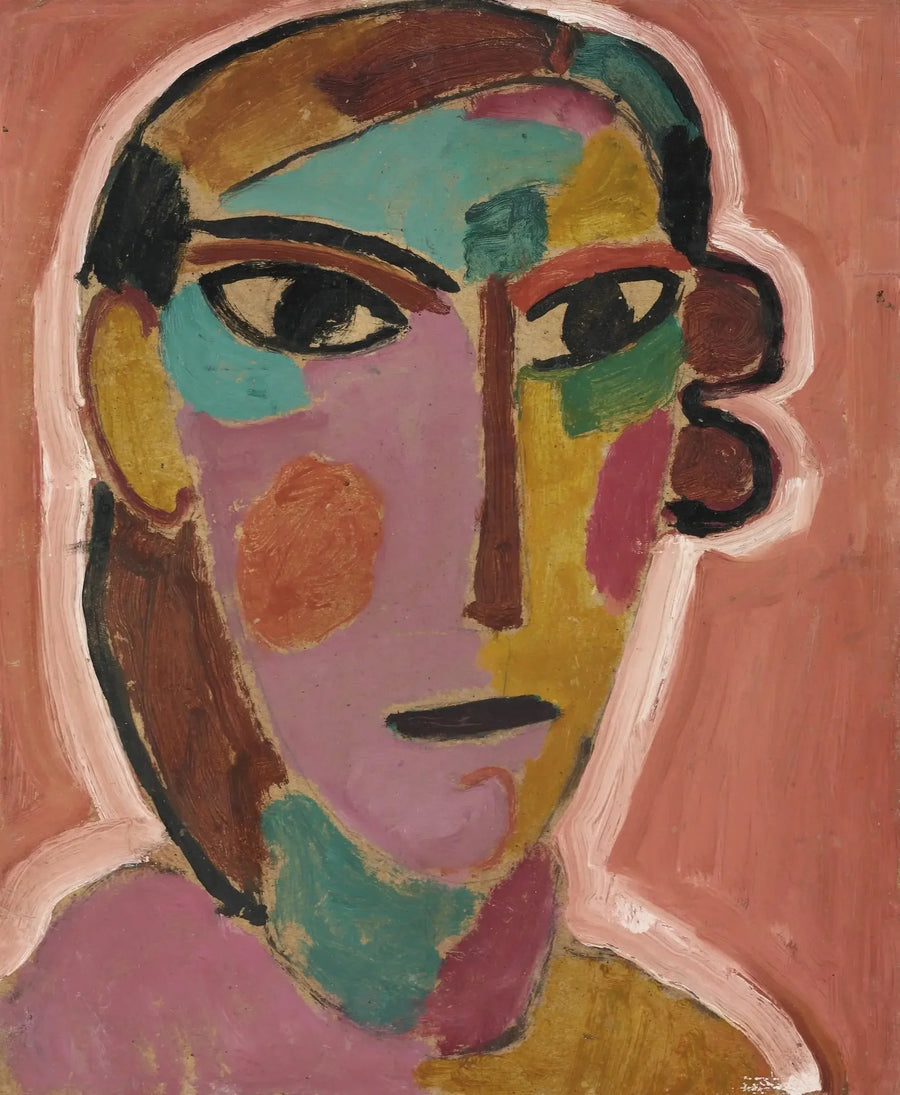 Mysterieus vrouwenhoofd op rode achtergrond - Alexej von Jawlensky

Source:
Tête de femme mystique sur fond rouge - Alexej von Jawlensky
