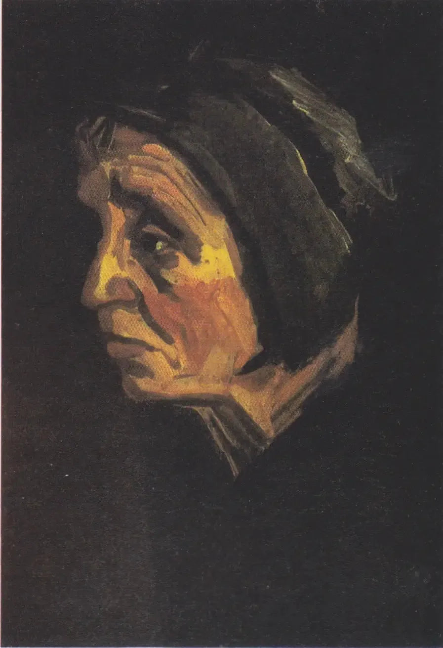 Vrouwelijk hoofd - Vincent van Gogh
