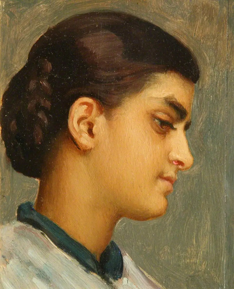 Spaans meisje hoofd - Frederic Leighton

Source:
Tête de fille espagnole - Frederic Leighton