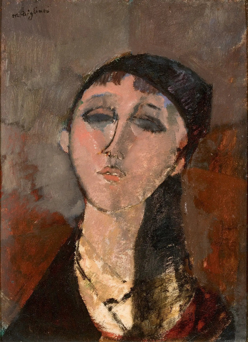 Meisjeshoofd (Louise) - Amedeo Modigliani