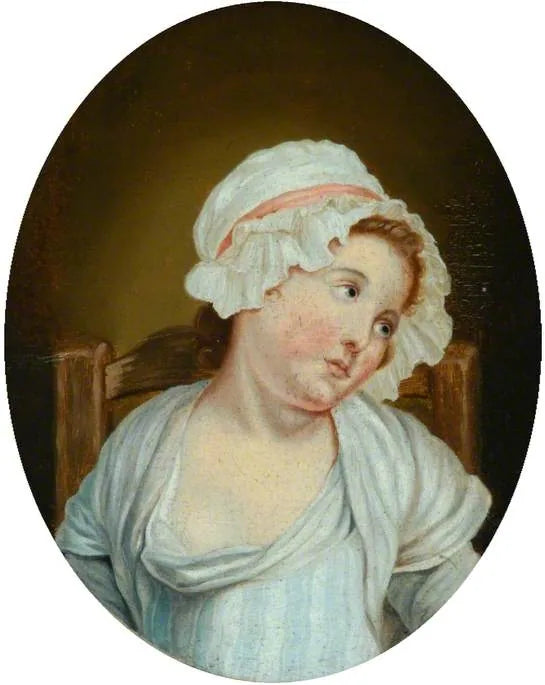 Hoofd van een jong meisje - Jean-Baptiste Greuze