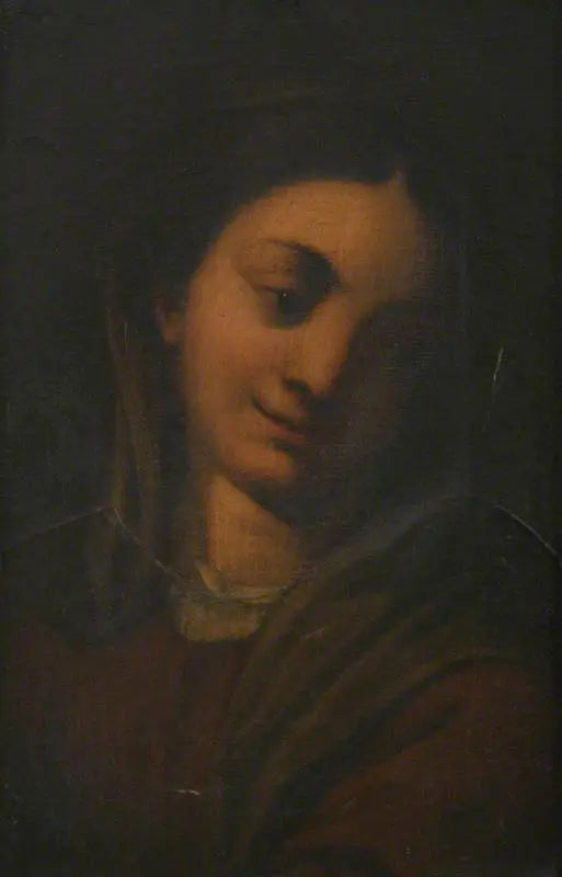 Hoofd van de Maagd - Antonio da Correggio