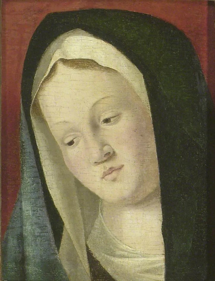 Hoof van de Maagd (fragment) - Marco Basaiti