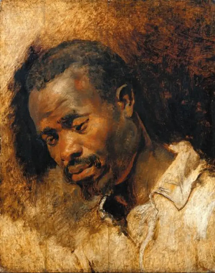 Hoofd van een Moor (door Pierre Paul Rubens?) - Peter Paul Rubens