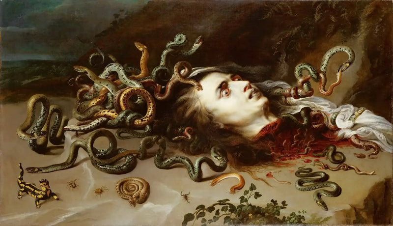 Medusahoofd - Peter Paul Rubens