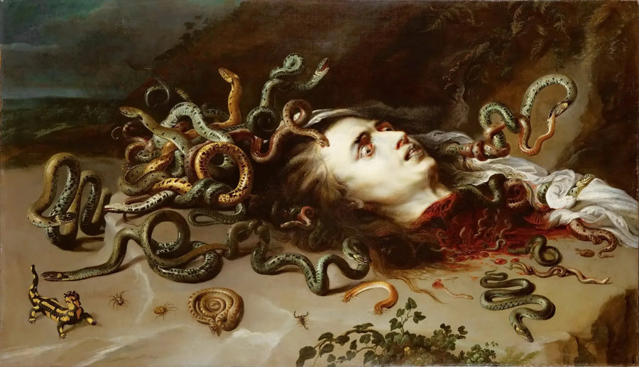 Medusahoofd - Peter Paul Rubens