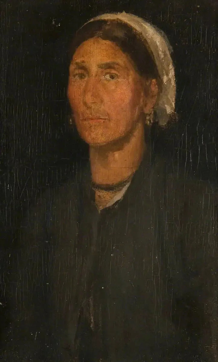 Hoofd van een boerin - James Abbott McNeill Whistler