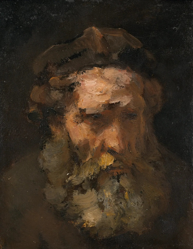 Hoofd van Sint Mattheus - Rembrandt