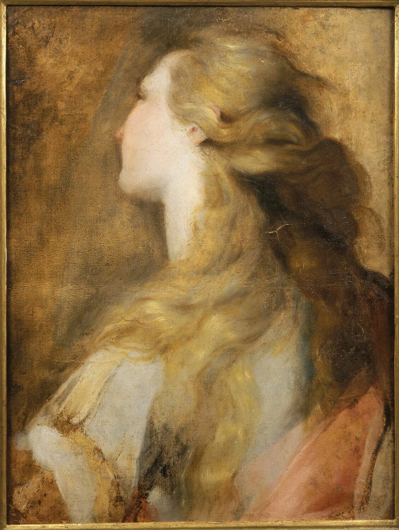 Hoofd van Sint Maria Magdalena - Federico Barroci
