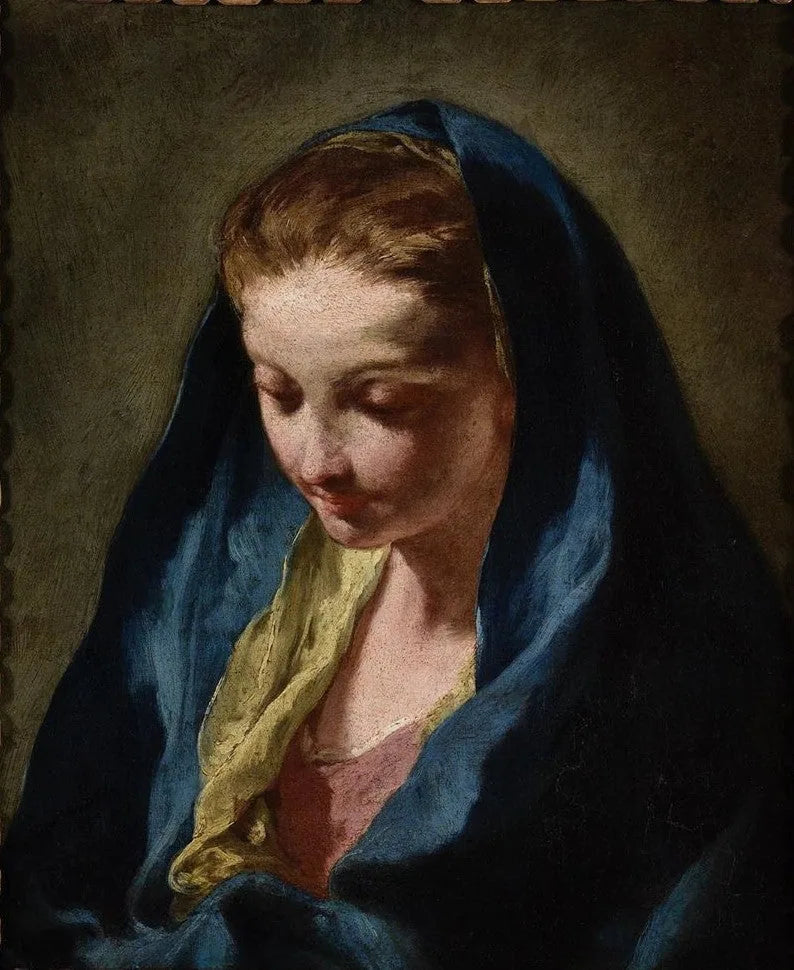 Hoofdvrouw - Giovanni Battista Pittoni