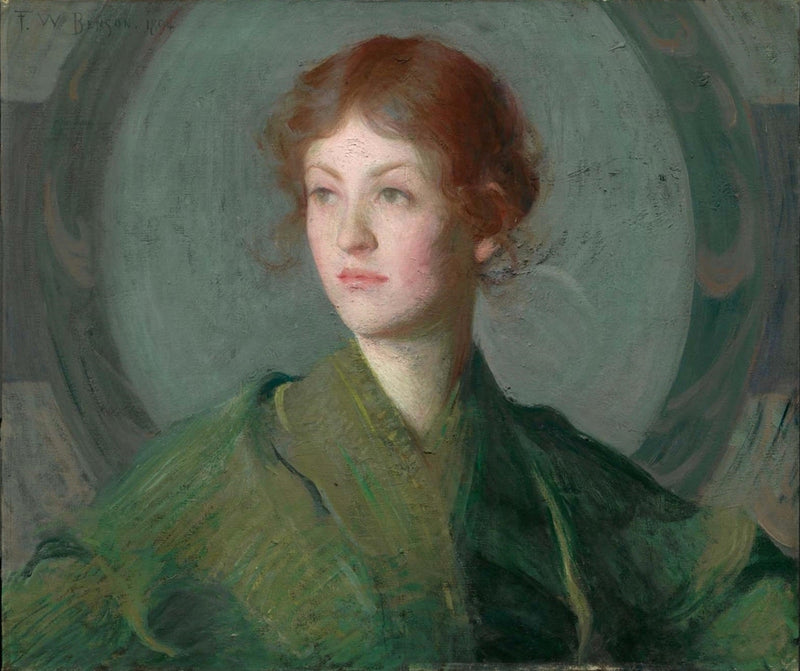 Decoratief hoofd - Frank Weston Benson
