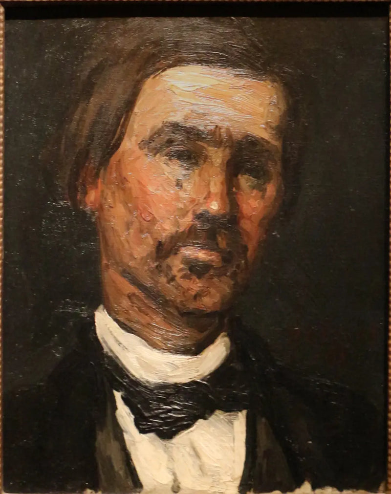 Hoofd van een man - Paul Cézanne