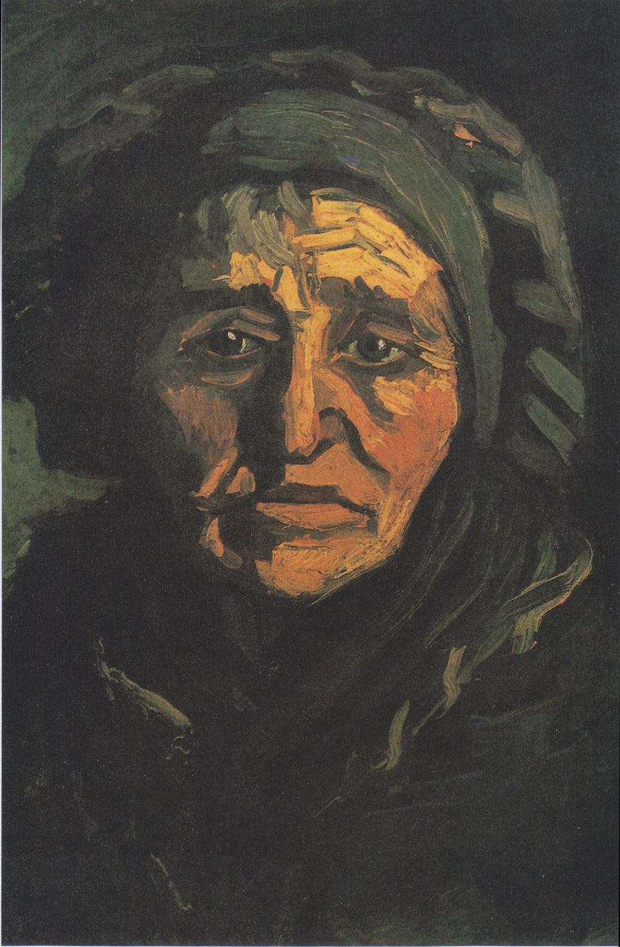 Kop van een vrouw (KM 111.262) - Vincent van Gogh