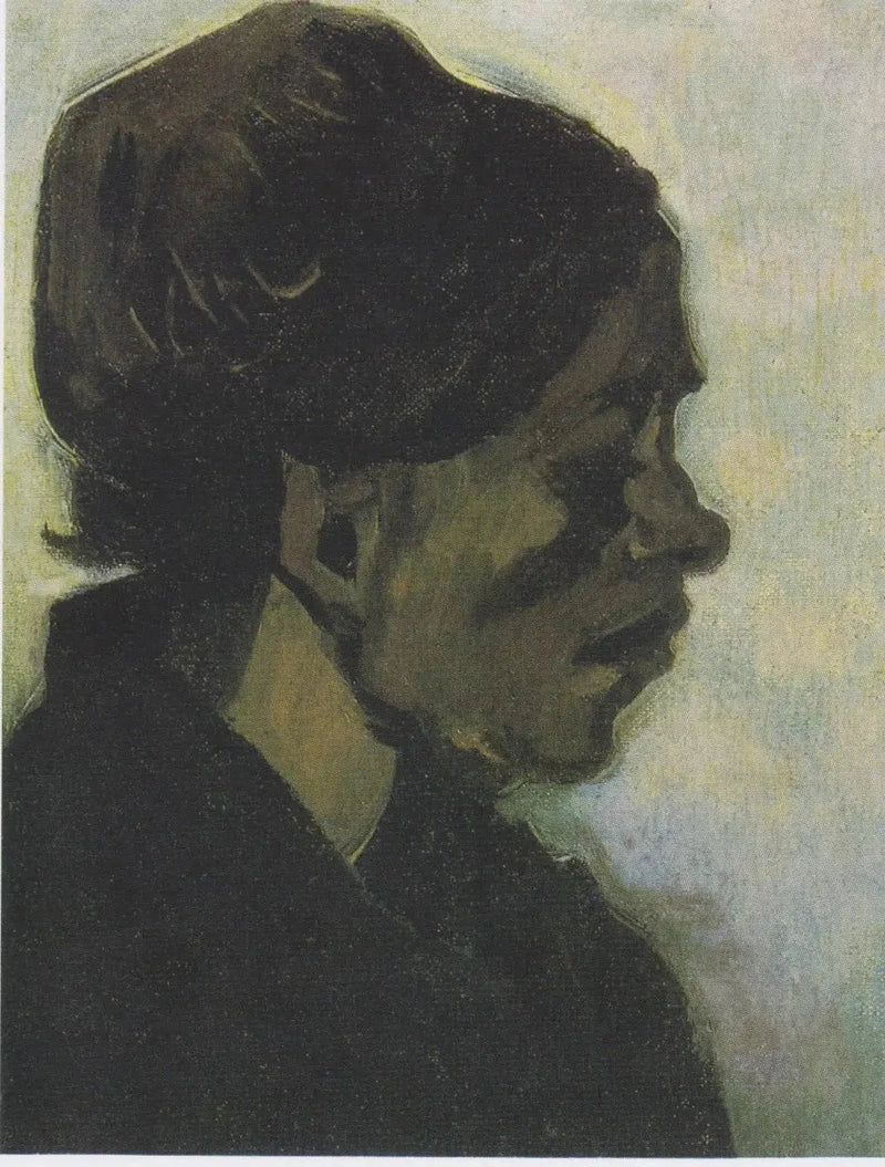 Vrouwelijk hoofd - Vincent van Gogh